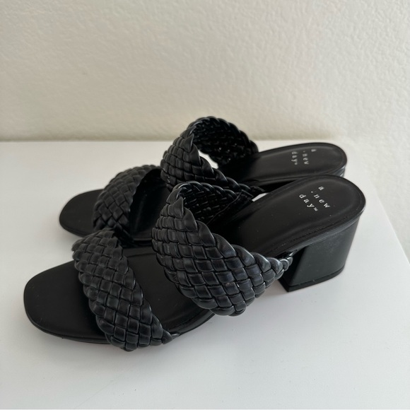 Black A New Day Heels size 6.5 - Picture 1 of 3